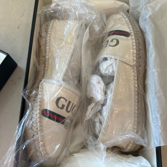 New in Box Gucci Espadrilles-Canvas-EU 38 - Picture 6 of 6